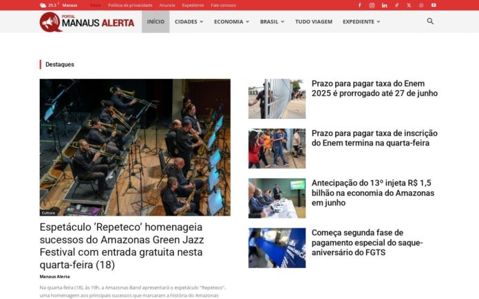 Portal Manaus Alerta _ Últimas notícias de Manaus Portal Manaus Alerta