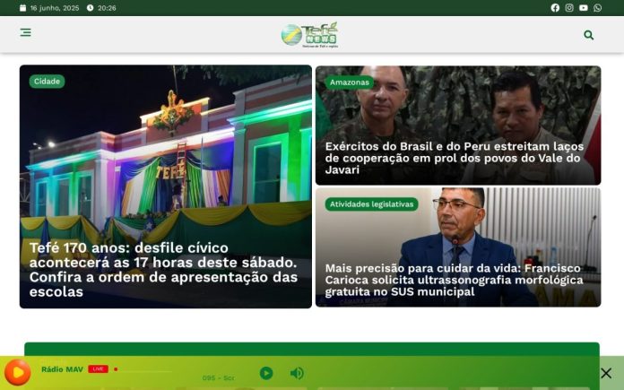 Tefé News - Portal de notícias da cidade de Tefé e região Tefé News
